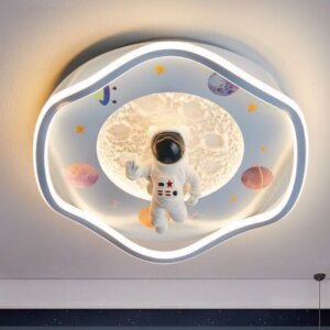Universe Dream Clouds Airplane Rabbit Ceiling Lighting