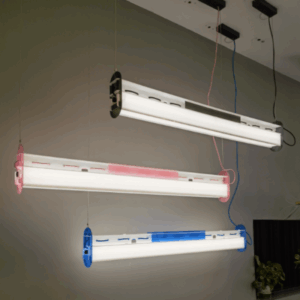 H19cm Black Blue Pink Acrylic LED Pendant Light