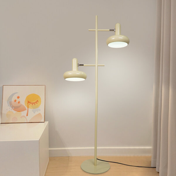 E27/E26 Cream H151cm Iron Floor Light - Image 2