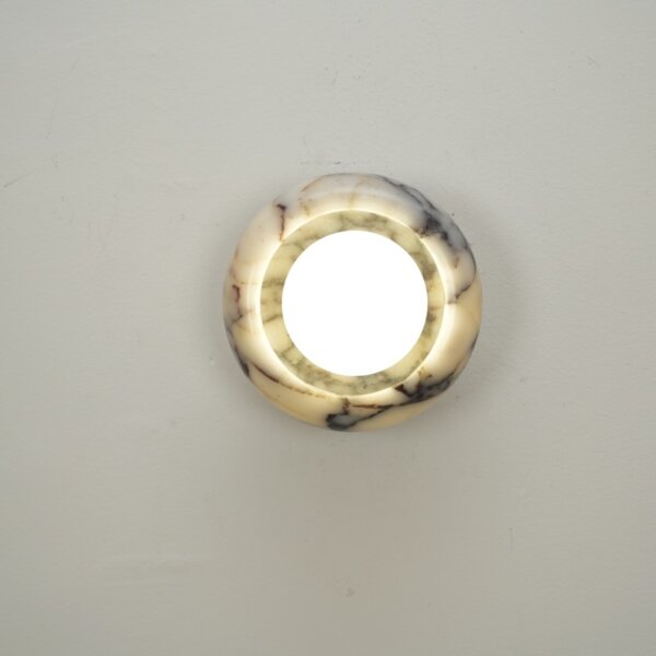 D15cm G9 Round Marble Wall Lamp