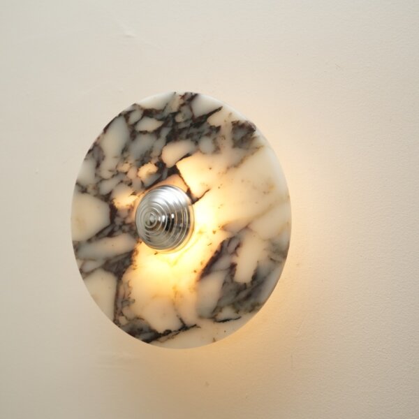 D20/25/30cm Round Marble Wall Light