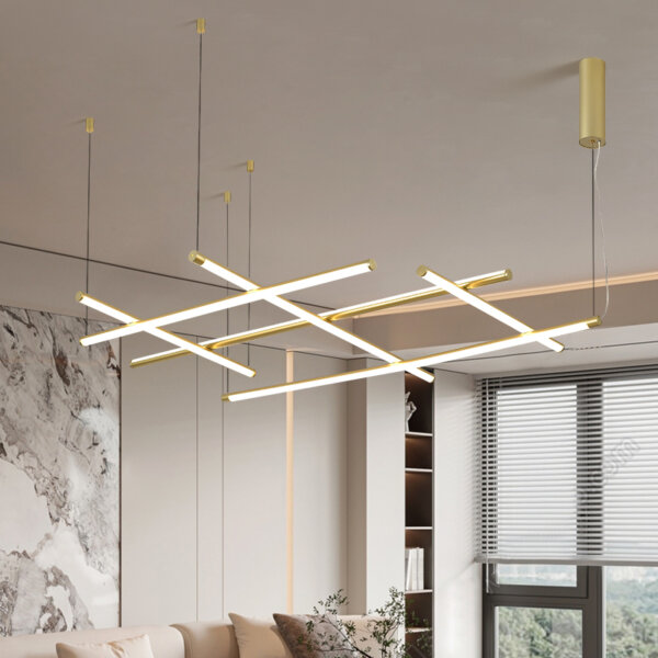 H12CM Aluminum Line Pendant Lamp - 图片 2