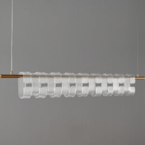 H15CM Acrylic Vintage Pendant Light