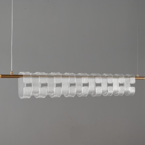 H15CM Acrylic Vintage Pendant Light