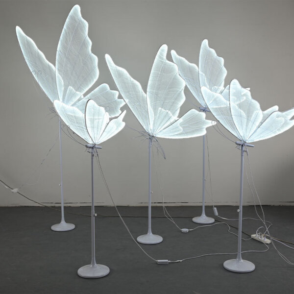 Butterfly LED Wedding Floor Lamp