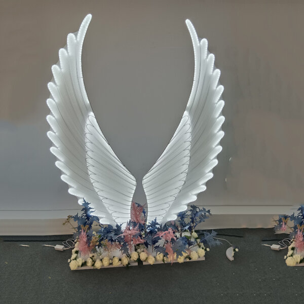 Angel Wings LED Wedding Floor Light
