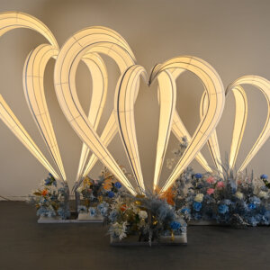 Heart LED Wedding Floor Light