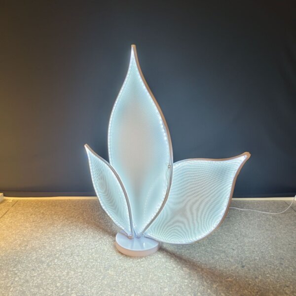 Lotus Leaf LED Wedding Floor Lamp - 图片 2