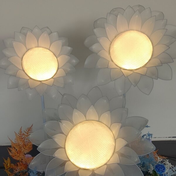 Sunflower Wedding LED Floor Lamp - 图片 2