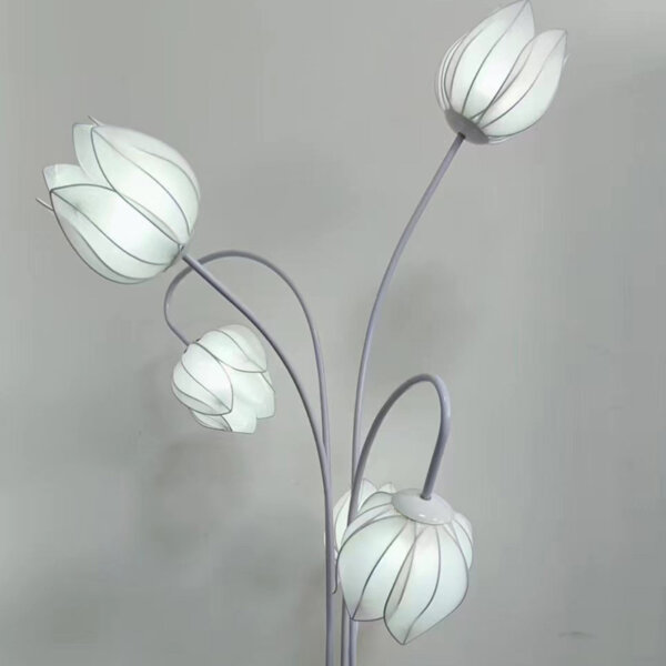 Magnolia Flower LED Floor Lamp