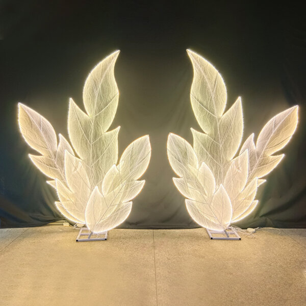 Leaf Luminous Wedding LED Floor Light
