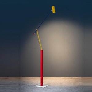 Adjustable Colorful Fish Floor Lamp