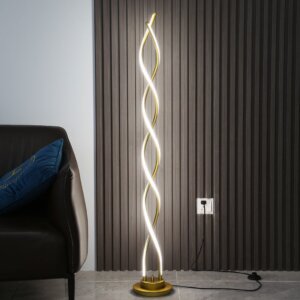H143CM Art S-Shape LED Floor Light