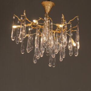 H65CM Branch Glass Chandelier