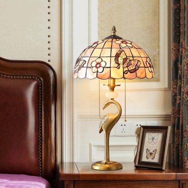 H56CM E26/E27 Copper Shell LED Table Light