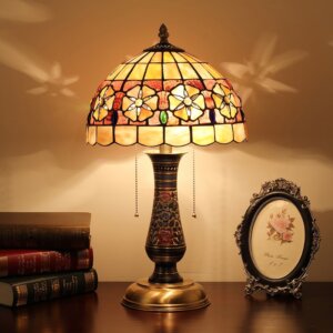 Pull Switch Retro Art Shell Table Lamp