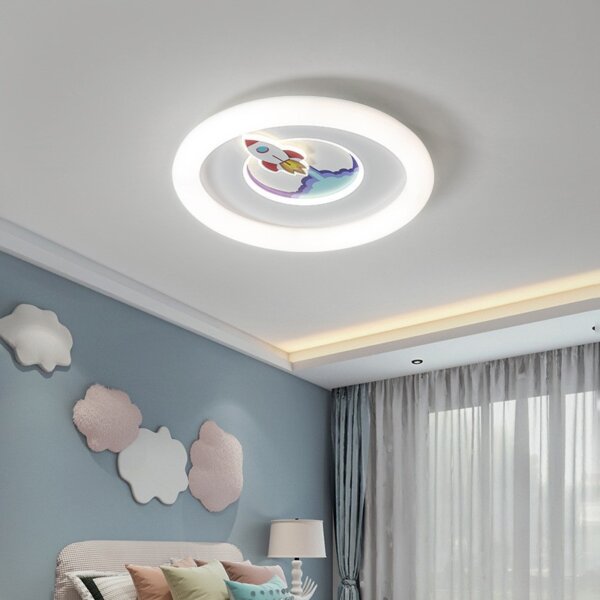 H19CM Rocket Spaceman LED Ceiling Light - Image 3