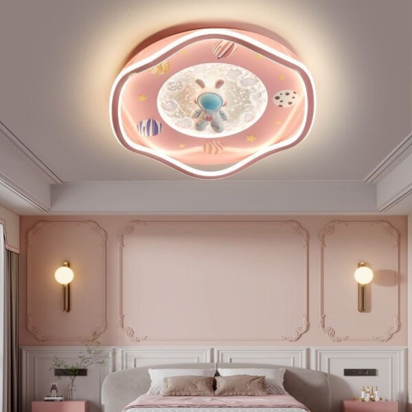 Universe Dream Clouds Airplane Rabbit Ceiling Lighting - Image 2