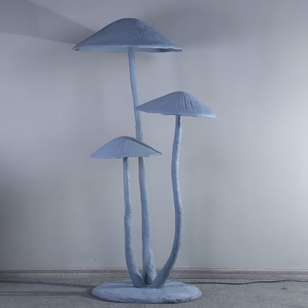 Large Mushroom Sculpture Standing Floor Lamp - Image 2