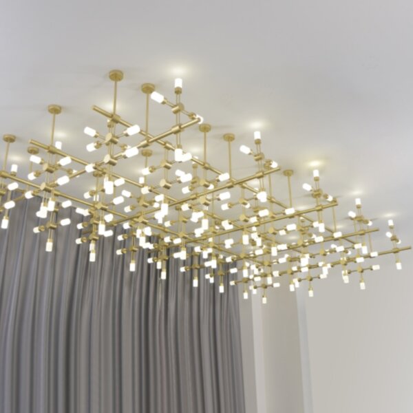 Hardware Art LED Large Pendant Lamp - 图片 2