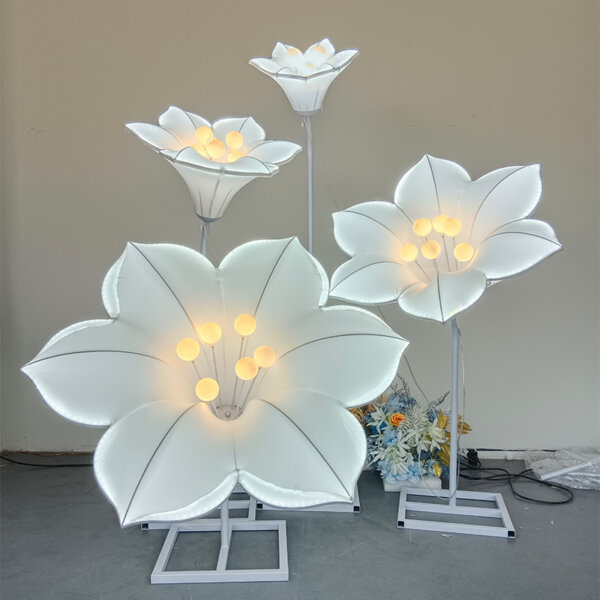 Glory Flower Wedding Floor Lamp - 图片 3