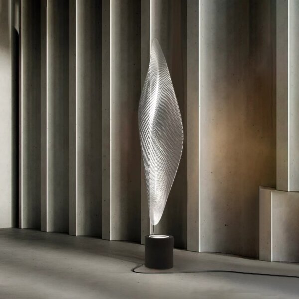 H192CM Acrylic Art Wind LED Floor Lamp - 图片 2