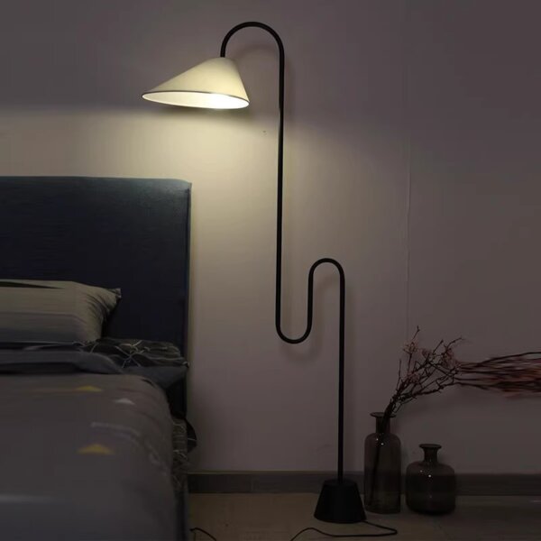 H155CM Metal Vertical Floor Lamp - 图片 2