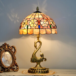 Copper Shell Luxury High-End Luxury Pastoral Table Lamp