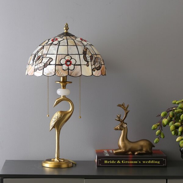 H56CM E26/E27 Copper Shell LED Table Light - Image 2