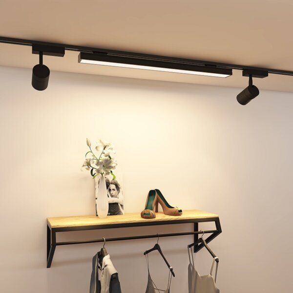 Magnetic Foldable LED COB Spot Grille Lamp Track Light - Image 3