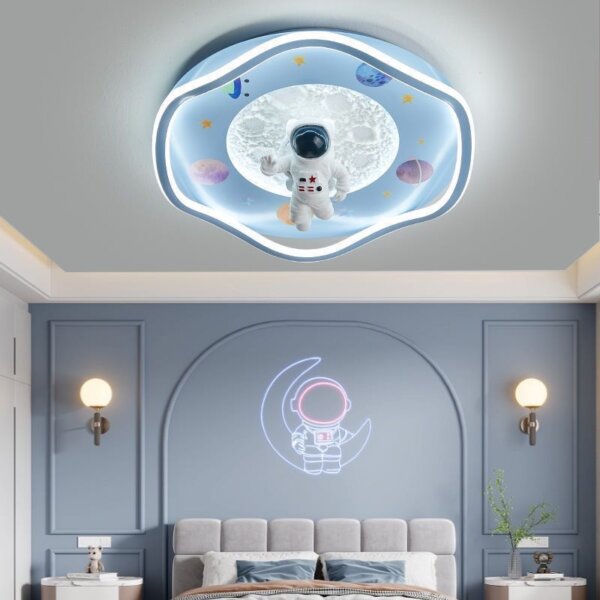 Universe Dream Clouds Airplane Rabbit Ceiling Lighting - Image 3