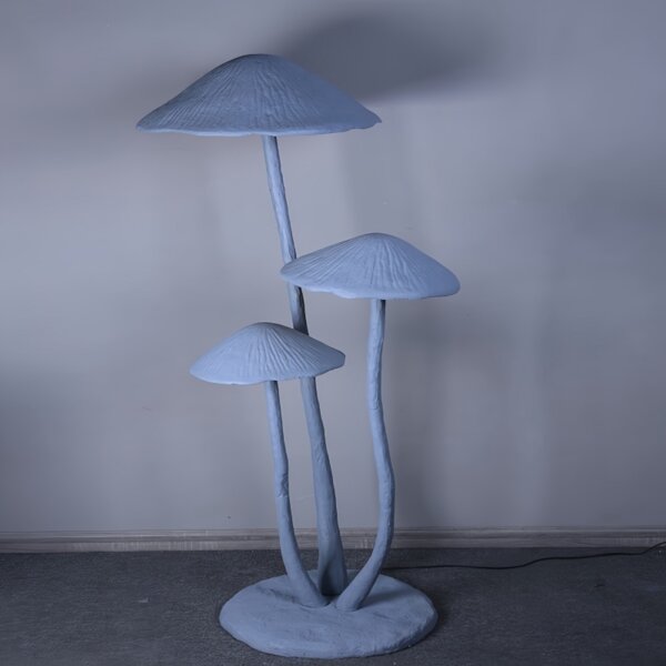 Large Mushroom Sculpture Standing Floor Lamp - Image 3