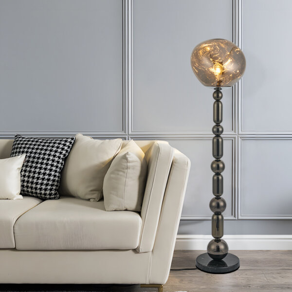 Grey Lava H146-155cm Hardware Floor Light - Image 2