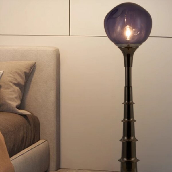 E27/E26 Hardware Lava Bamboo Pole Floor Lamp - Image 3