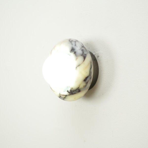 D15cm G9 Round Marble Wall Lamp - Image 3