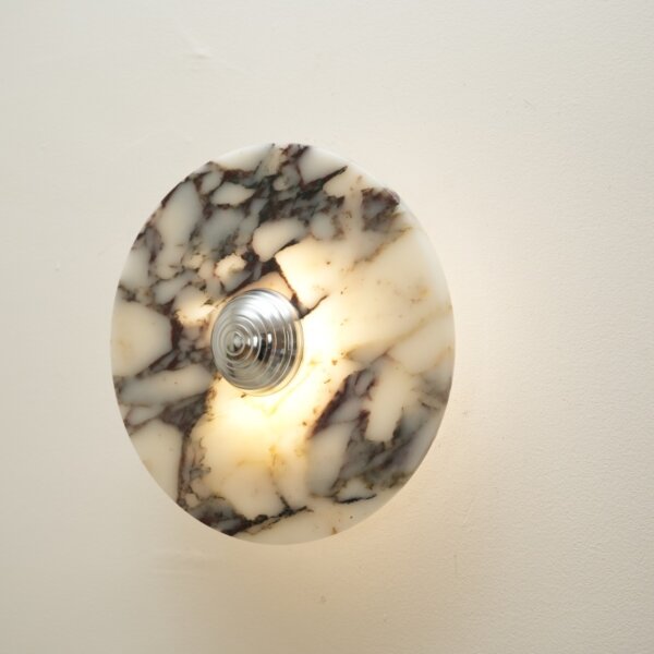 D20/25/30cm Round Marble Wall Light - Image 3