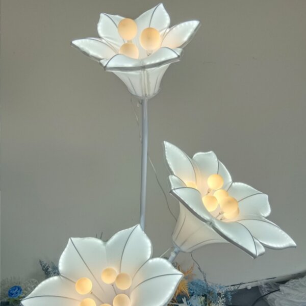 Glory Flower Wedding Floor Lamp - 图片 4