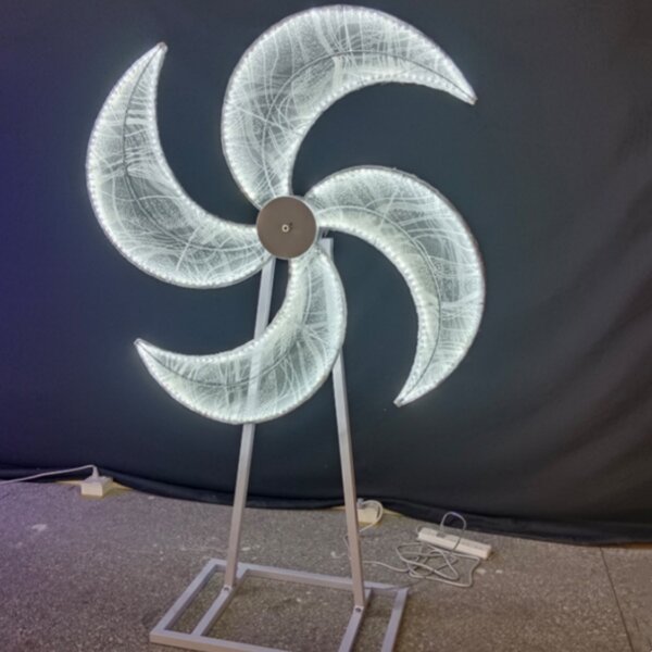 Giant Windmill LED Wedding Floor Light - 图片 3