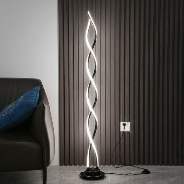 H143CM Art S-Shape LED Floor Light - 图片 3