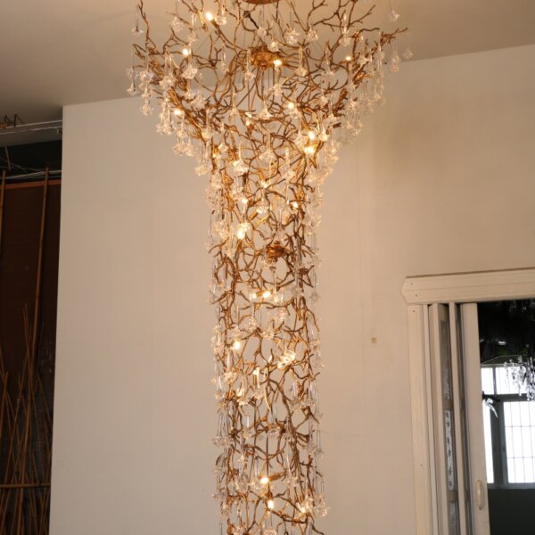 H350cm Large Branch Chandelier Light - 图片 3