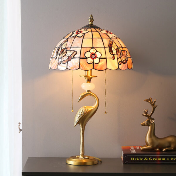 H56CM E26/E27 Copper Shell LED Table Light - Image 3