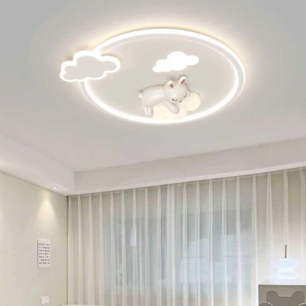 Cloud Children's Room Acrylic LED Ceiling Light - Image 4