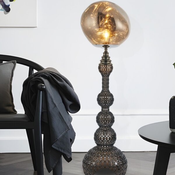 Grey Lava H146-155cm Hardware Floor Light - Image 3