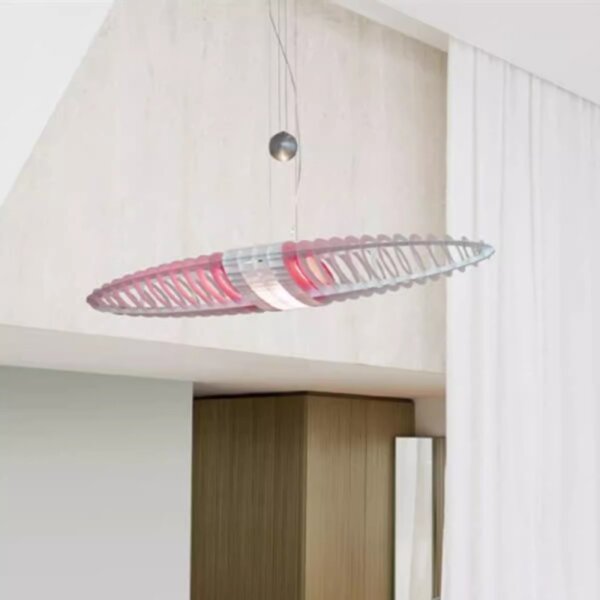 H30cm Spacecraft Colorful Pendant Lamp - Image 4