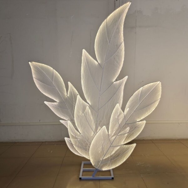 Leaf Luminous Wedding LED Floor Light - 图片 4