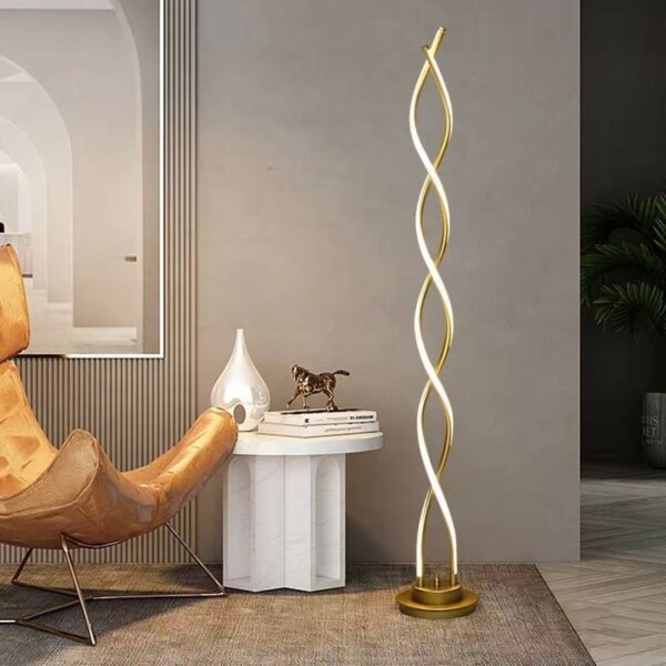 H143CM Art S-Shape LED Floor Light - 图片 4