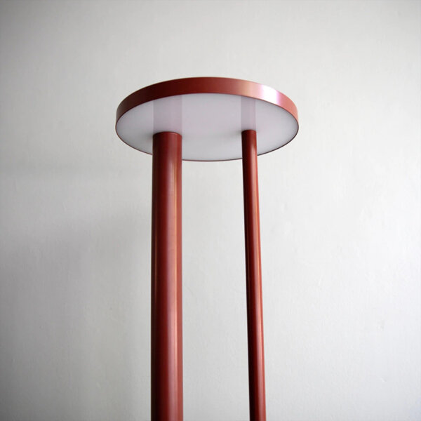 H160CM Red Iron Art floor Light - 图片 5