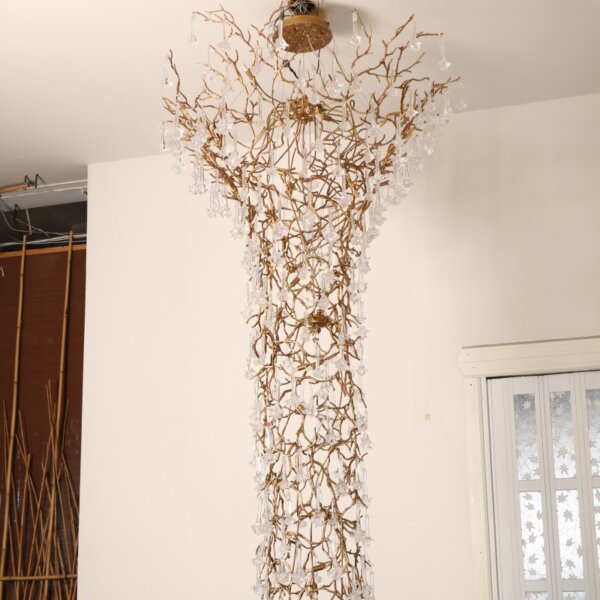 H350cm Large Branch Chandelier Light - 图片 4