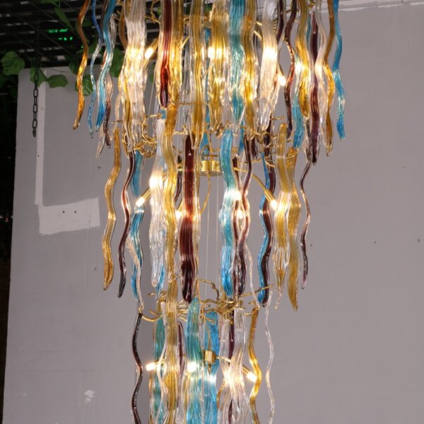 H150CM Large Chandelier Glass Branch - 图片 4