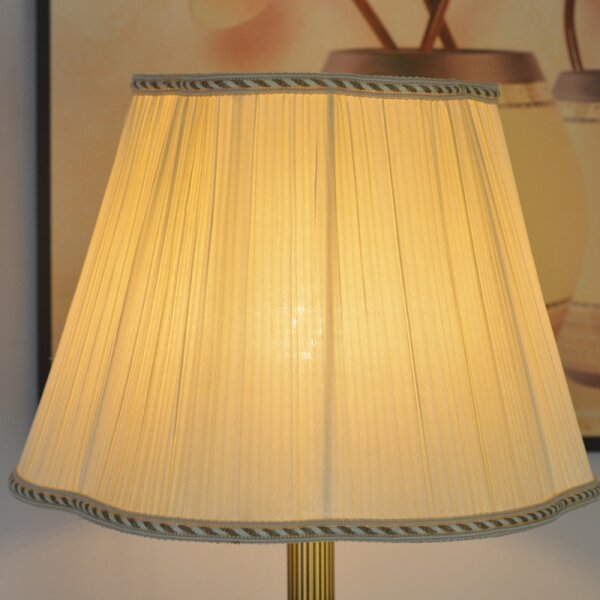 H52CM Antique Copper Fabric Table Light - Image 4